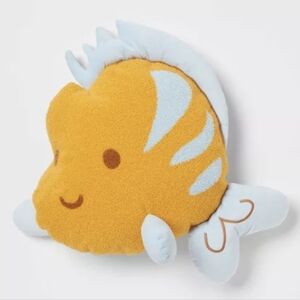 Princess Ariel Sidekick Flounder Kids' Pillow Buddy - Pillowfort NWT